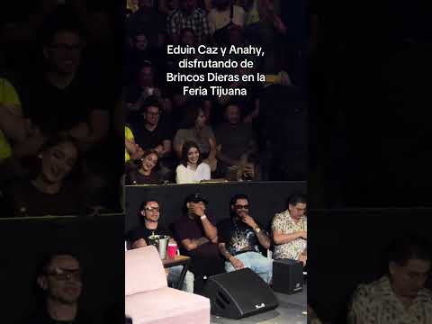 Eduin Caz y Anahy, disfrutando deBrincos Dieras en laFeria Tijuana #shorts