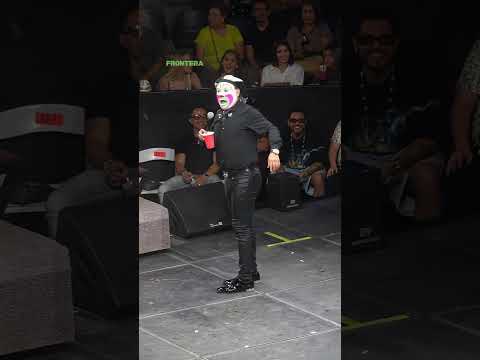 Eduin Caz, en primera fila para ver a Brincos Dieras en Tijuana ✨