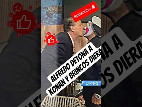Alfredo Adame besa a brincos dieras y Konan #casadelosfamososallstars